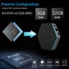 Android 7.1 TV Box Amlogic S912 Octa Core 3GB / 32GB UHD 4K VP10 H.265 WiFi
USB2.0 Smart Streaming Media Player US UK Plug