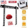 TV Wall Mount TV Wall Holder Bracket Support 32-65 inch Flat TV Max Hole Distance 400x400mm Hold Up To 30kg/66.14lbs
