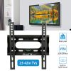 TV Wall Mount Dual Arm TV Mount Bracket Max. VESA 200x200mm For 23-42 In TVs