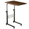 C Side Table Laptop Table Small Slim Snack Side Table for Couch Bed Sofa for Small Spaces Living Room Bedroom