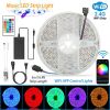 LED Strip Lights, Waterproof 16.4FT 300 LEDs SMD5050 RGB Color Changing WiFi Smart LED Light Strip Work with Alexa Google Assistant Sync with Music AP