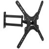 Fixed TV Wall Mount Bracket for 14-60in LED/LCD/PLASMA Flat TV VESA 400x400mm -8°~+5° Tilt ±90° Swivel