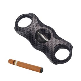 Portable Cigar Scissors Double Blade V Cigar Cutter Tool