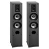 VEVOR Floorstanding Speakers Pair, 3-Way, Floor-Standing Tower Speakers with 0.75 in & 1 in Tweeter, Dual 5.25 in Woofers, 145W Peak Power