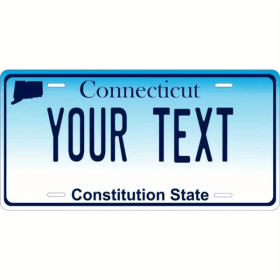 CIFbuy Custom Massachusetts State Metal License Plate 12x6 Inches Personalized Sign for Decoration (TikTok, temu pick-up service)