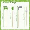 200Pcs Golf Cocktail Picks