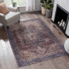 5x8 Area Rugs for Living Room, Washable Rug, Low-Pile, Non-Slip, Non-Shedding, Foldable, Kid & Pet Friendly - Area Rugs for living room, bedroom