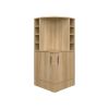 Hobart Bar Cabinet, Living Room, Light Pine