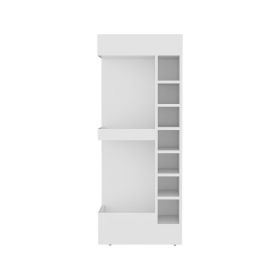 Glen Lyon Bar Cabinet, Living Room, White