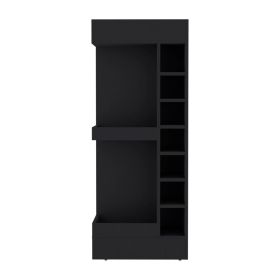 Glen Lyon Bar Cabinet, Living Room, Black