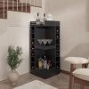 Glen Lyon Bar Cabinet, Living Room, Black