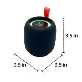 Portable, Wireless Bluetooth Speaker (Option: Black)
