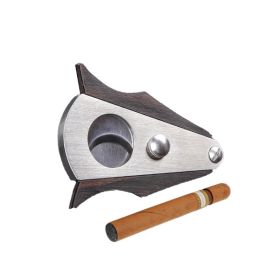 Cigar Scissors With Stainless Steel Double Blades (Color: As pic show, Type: Style B)