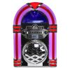 Victor Broadway II Desktop CD Jukebox with Multi-Color LED Lighting