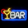1pc LED Bar Neon Sign, USB & Batteries Powered Neon Light