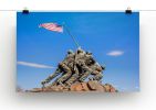 Marine Corps War Memorial at dawn Canvas Print or Poster