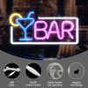 1pc LED Bar Neon Sign, USB & Batteries Powered Neon Light