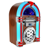 Victor Broadway II Desktop CD Jukebox with Multi-Color LED Lighting
