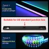 2 Packs Long Outdoor RGB LED Wall Lights