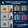 2 Packs Long Outdoor RGB LED Wall Lights